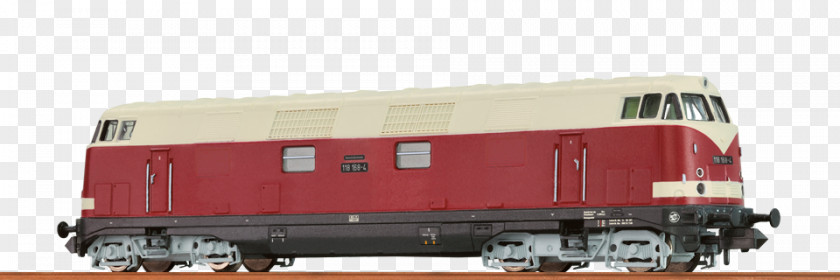 Diesel Locomotive Goods Wagon Passenger Car Railroad Rail Transport PNG