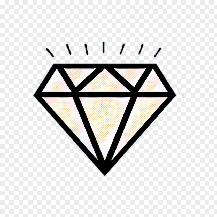 Emblem Blackandwhite Diamond Logo PNG