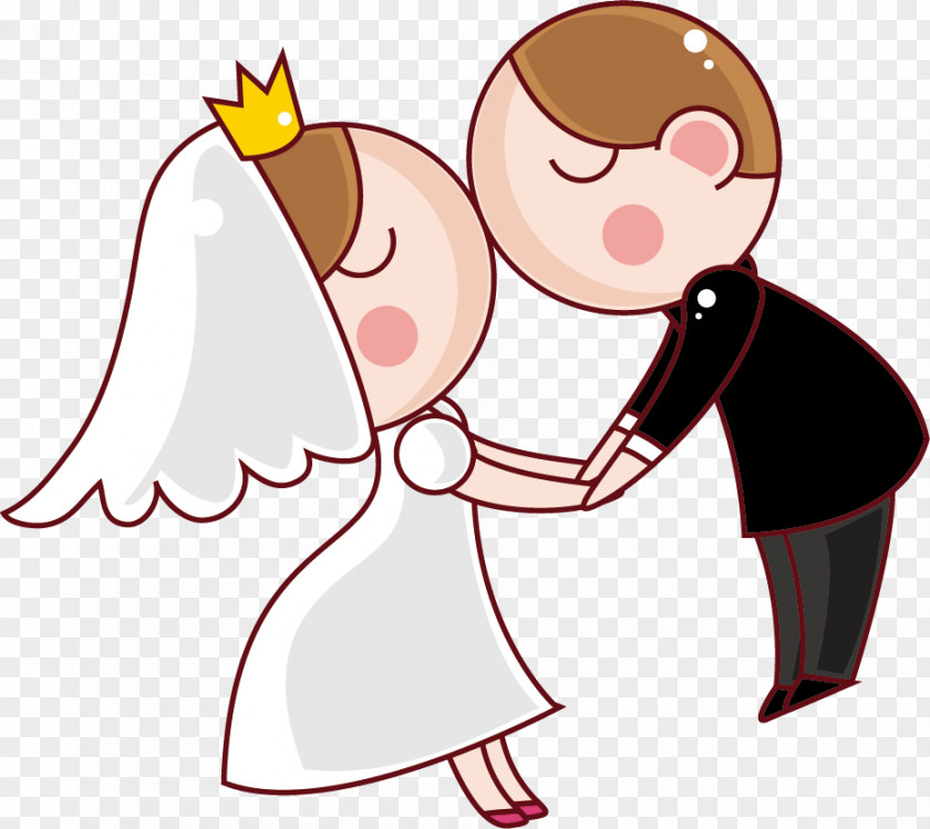 Kissing Couple Kiss Wedding PNG