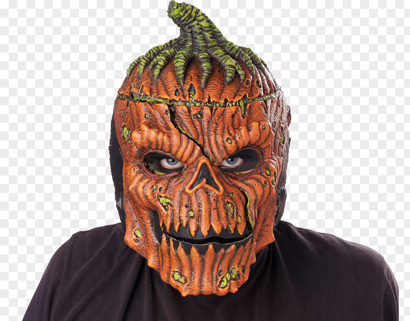 Mask Pumpkin Halloween Costume Jack-o'-lantern PNG