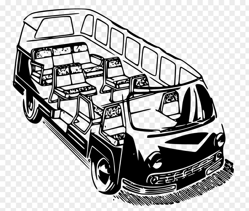 Mini Van Minivan Car Clip Art PNG