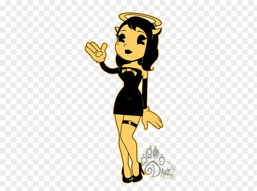 Youtube Bendy And The Ink Machine YouTube Pixel Art Drawing PNG