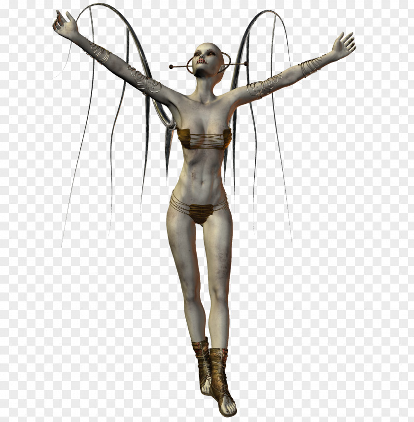 Art Poser Rendering Sculpture PNG