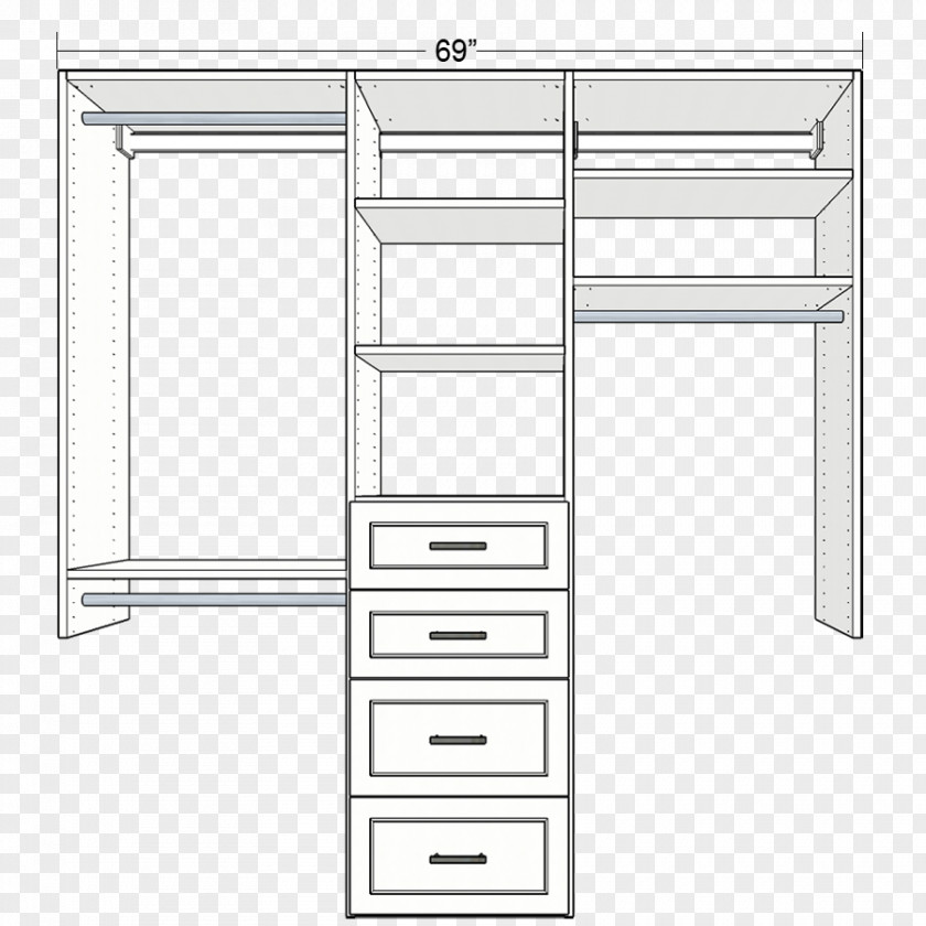Closet Furniture Angle PNG