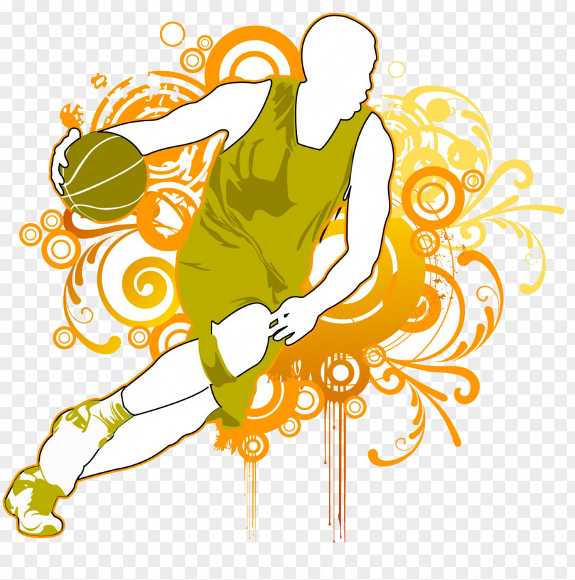 Crazy Basketball Poster Download PNG