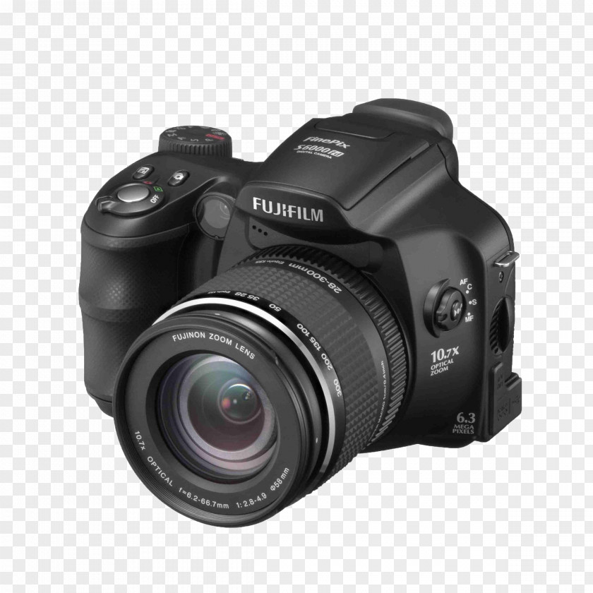Digital Cameras Fujifilm FinePix S6000fd F50fd S9500 S6500fd Point-and-shoot Camera PNG