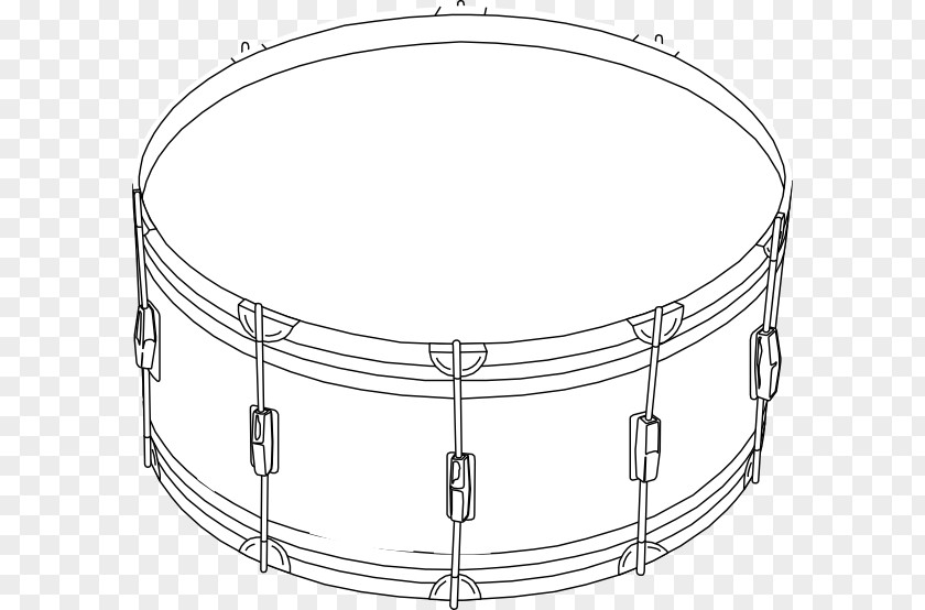 Drum Coloring Book Snare Drums Musical Instruments PNG