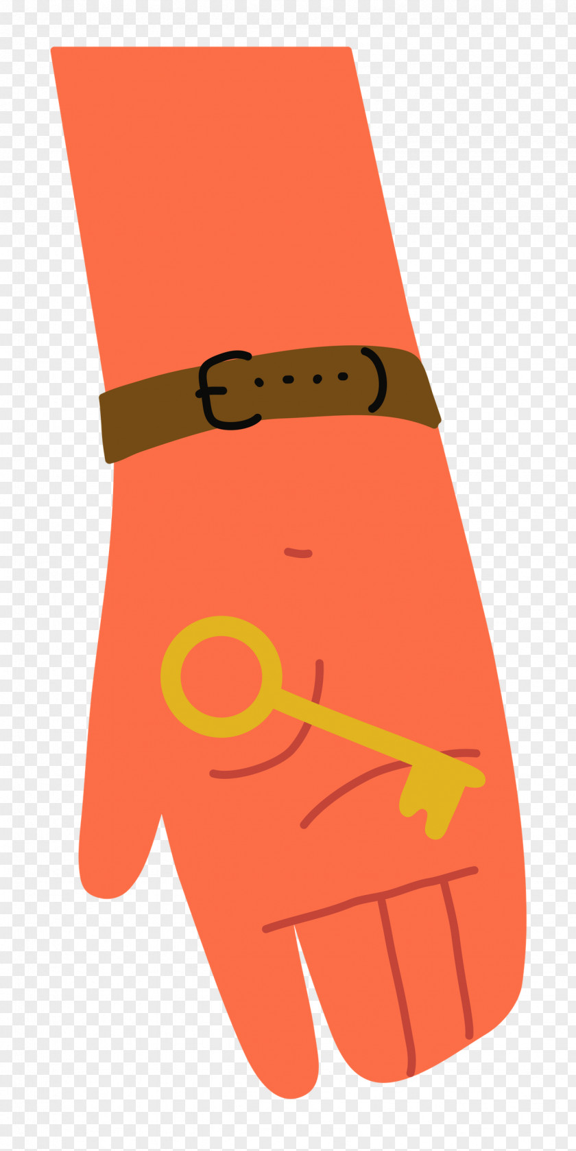 Hand Giving Key PNG