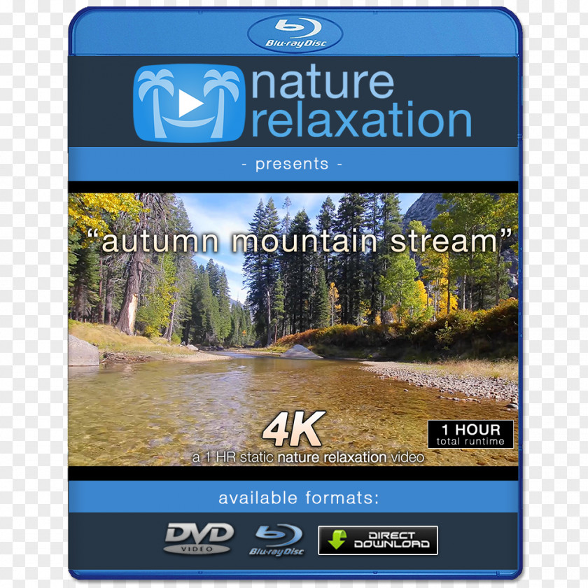 Mountain Stream 4K Resolution Streaming Media Amazon Video Nature Relaxation Films PNG