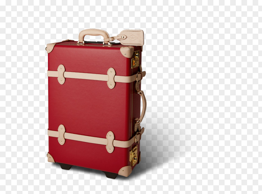 Retro Suitcase Baggage Travel Trunk Handbag PNG