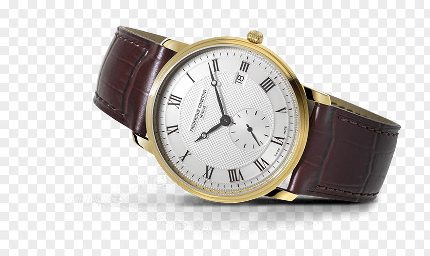 Watch Frédérique Constant Clock Jewellery Frederique Slim Line Gents Chronograph PNG