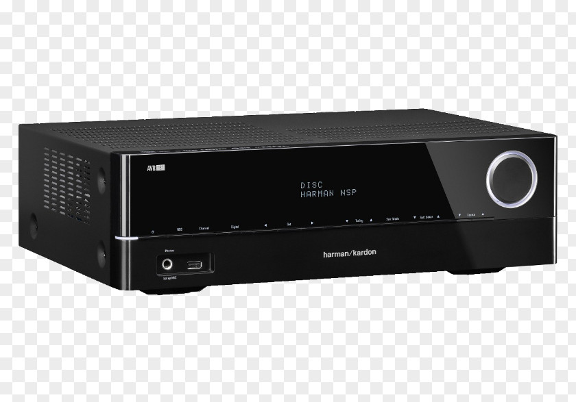 AV Receiver Harman Kardon AVR 151S 5.1 Surround Sound Radio PNG