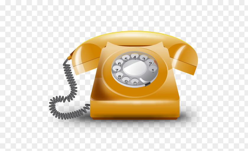 Brown Phone Telephone Call Email Computer PNG