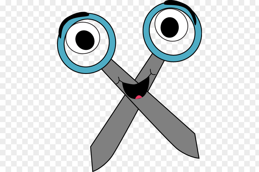 Cartoon Scissors Clip Art PNG