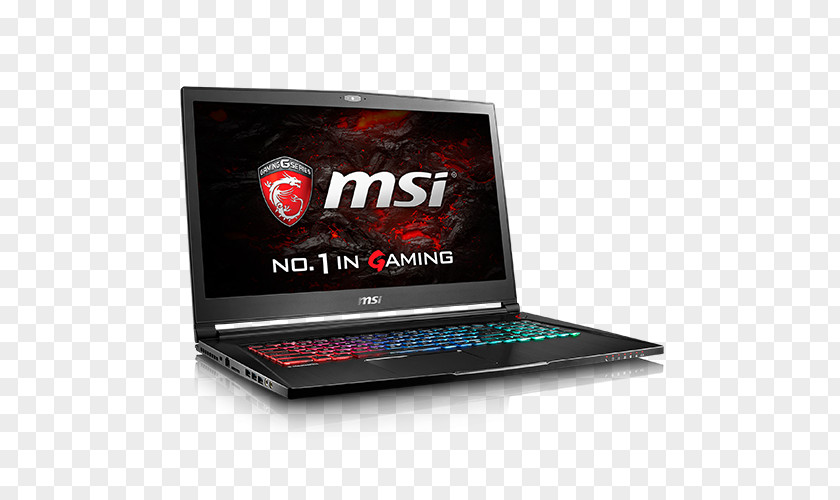 Laptop MSI GS73VR Stealth Pro Mac Book Intel Core I7 NVIDIA GeForce GTX 1060 PNG