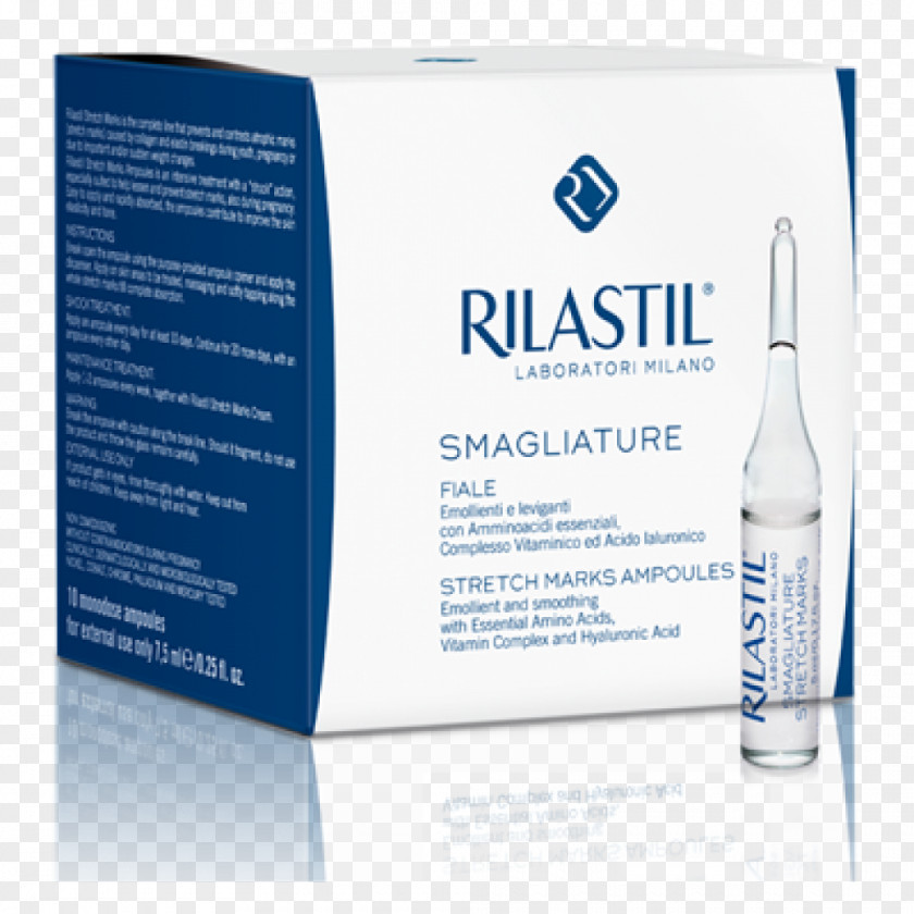 Stretch Marks Rilastil Therapy Pharmacy Vial PNG
