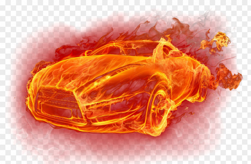 Car Fire Effect Vehicle Computer File PNG