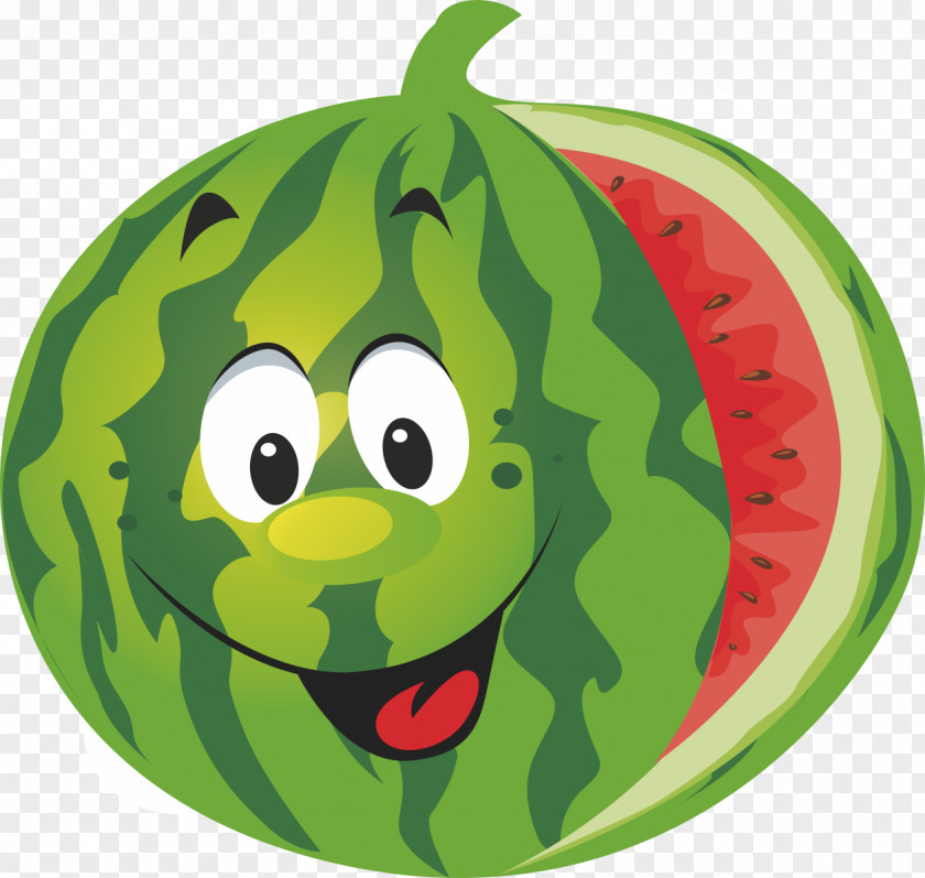 Cartoon Watermelon Clip Art PNG