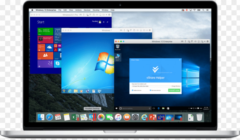 Computer Parallels Desktop 9 For Mac MacOS PNG