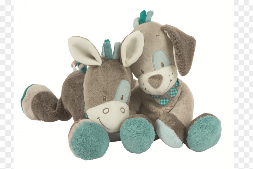 Moulin Roty Stuffed Animals & Cuddly Toys Plush Turquoise PNG