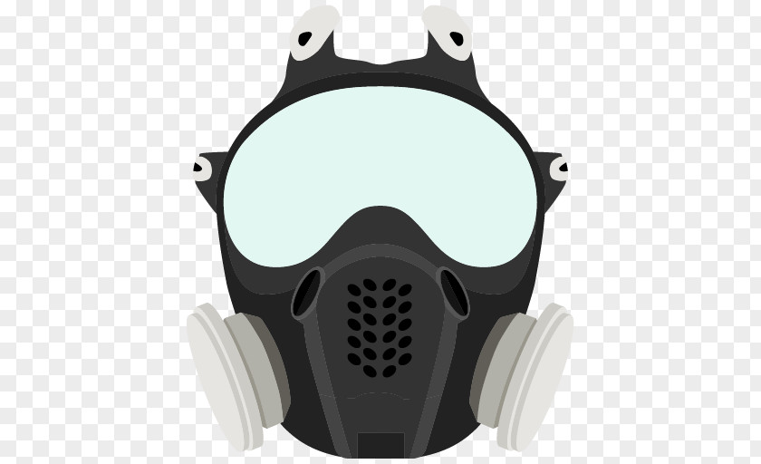 Gas Mask Respirator Dust Survival Kit PNG