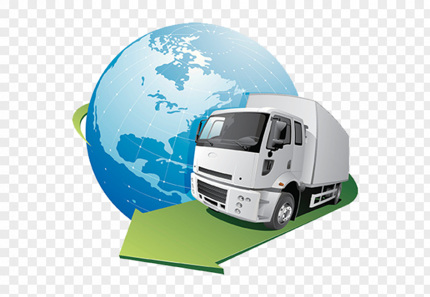 Global Transportation Centre Car Truck Transport Logistics PNG