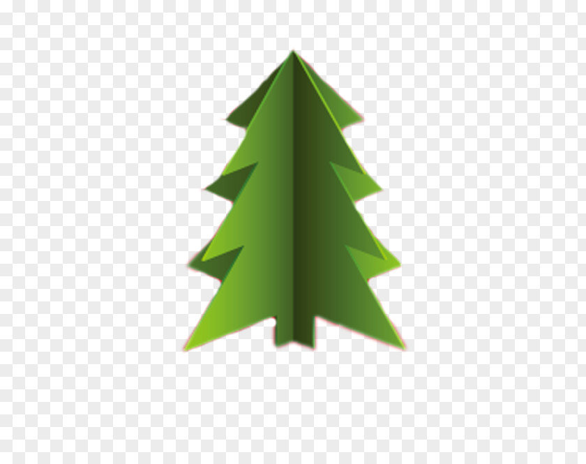Green Christmas Tree PNG