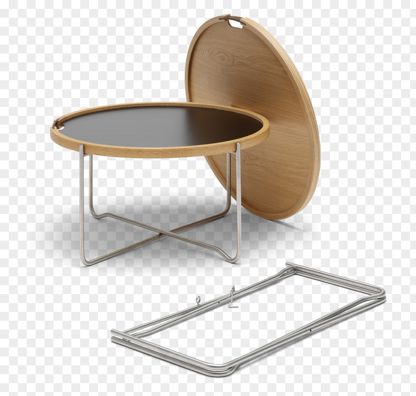 Hans Wegner TV Tray Table Wishbone Chair Carl Hansen & Søn Furniture PNG