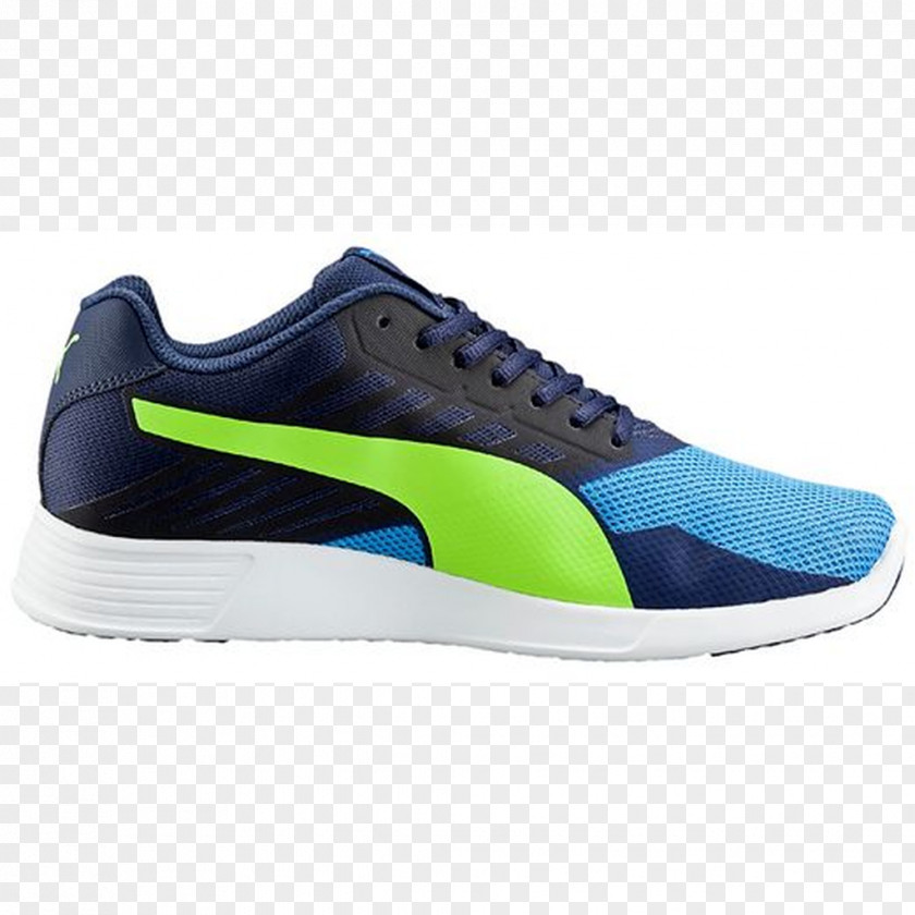 Pumas Slipper Sneakers Blue Skate Shoe Puma PNG