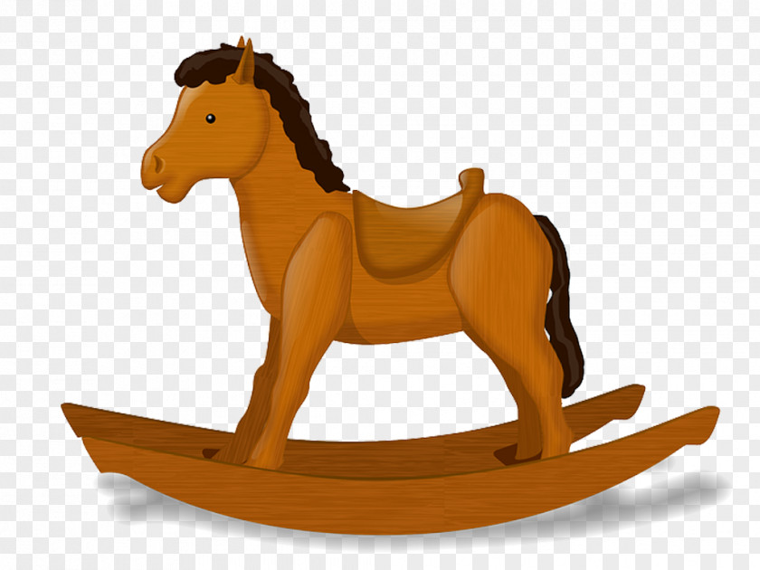 U Rocking Horse Pony Clip Art PNG