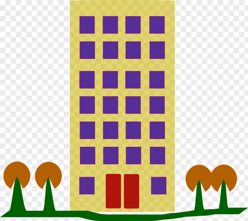 Apartment House Building Clip Art PNG