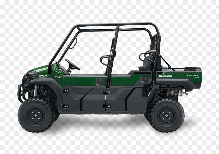 Kawasaki Mule MULE Utility Vehicle Heavy Industries Motorcycle & Engine PNG