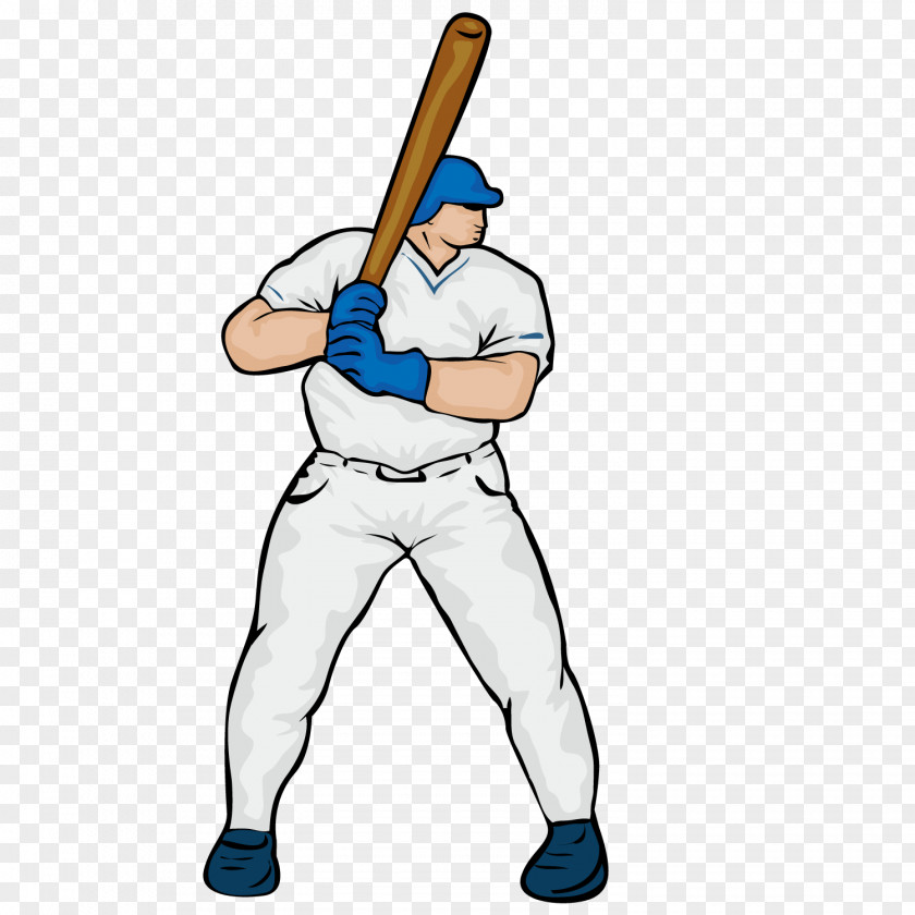 Play Baseball Man Cartoon Sport PNG