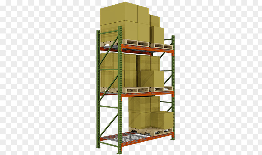 Rack Pallet Racking Material-handling Equipment Shelf Carton Flow PNG