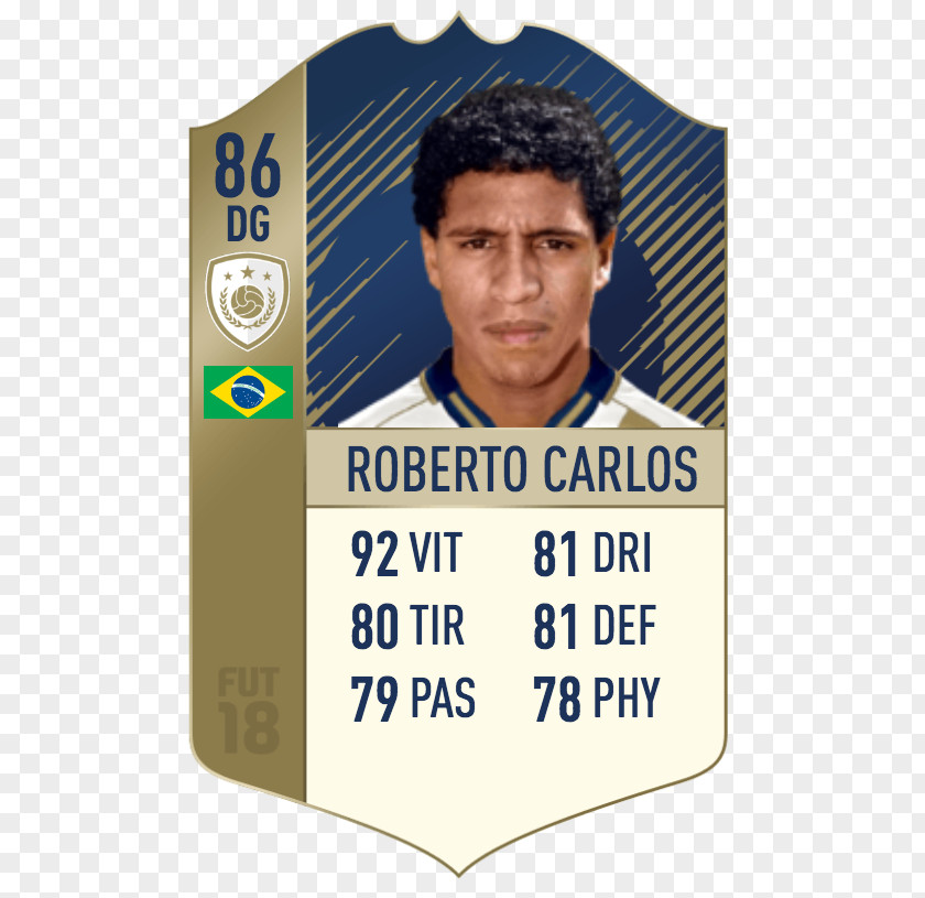 Roberto Carlos FIFA 18 Ronaldo 19 FC Barcelona Football Player PNG