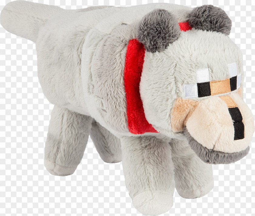 Stuffed Minecraft Animals & Cuddly Toys Dog Plush Jinx PNG