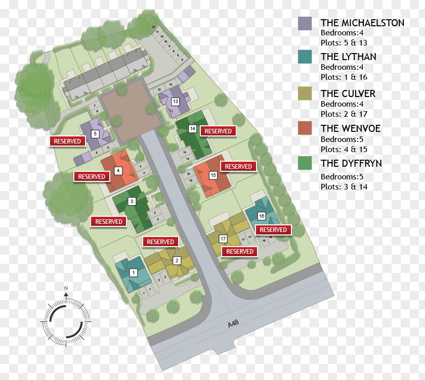 Design Urban Land Lot Floor Plan PNG