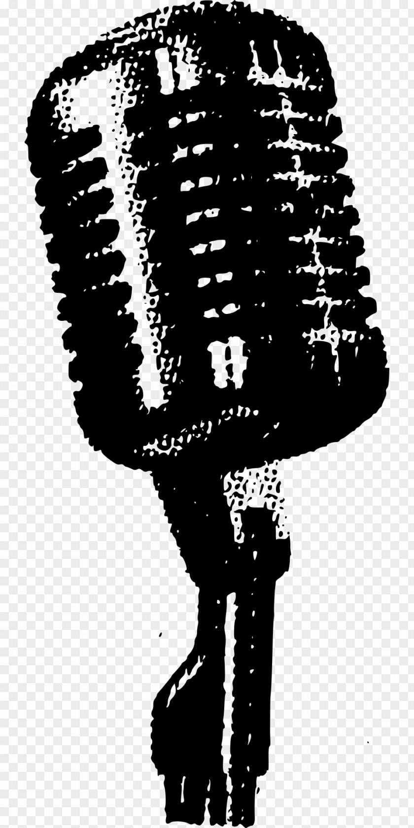 Halftone Technology Microphone Open Mic PNG