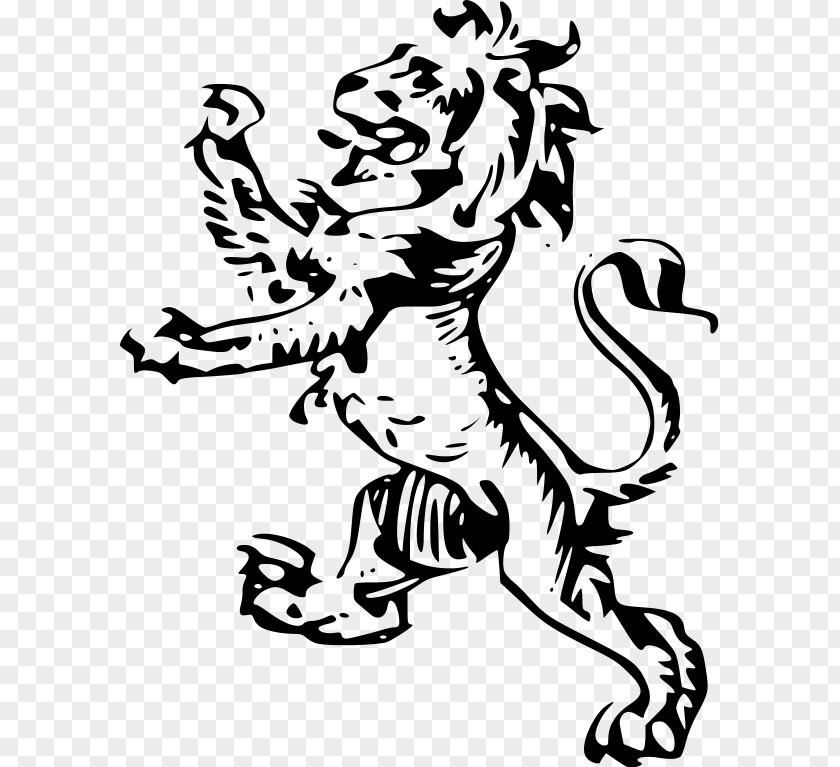Lion Scotland Scottish Crest Badge Clan PNG