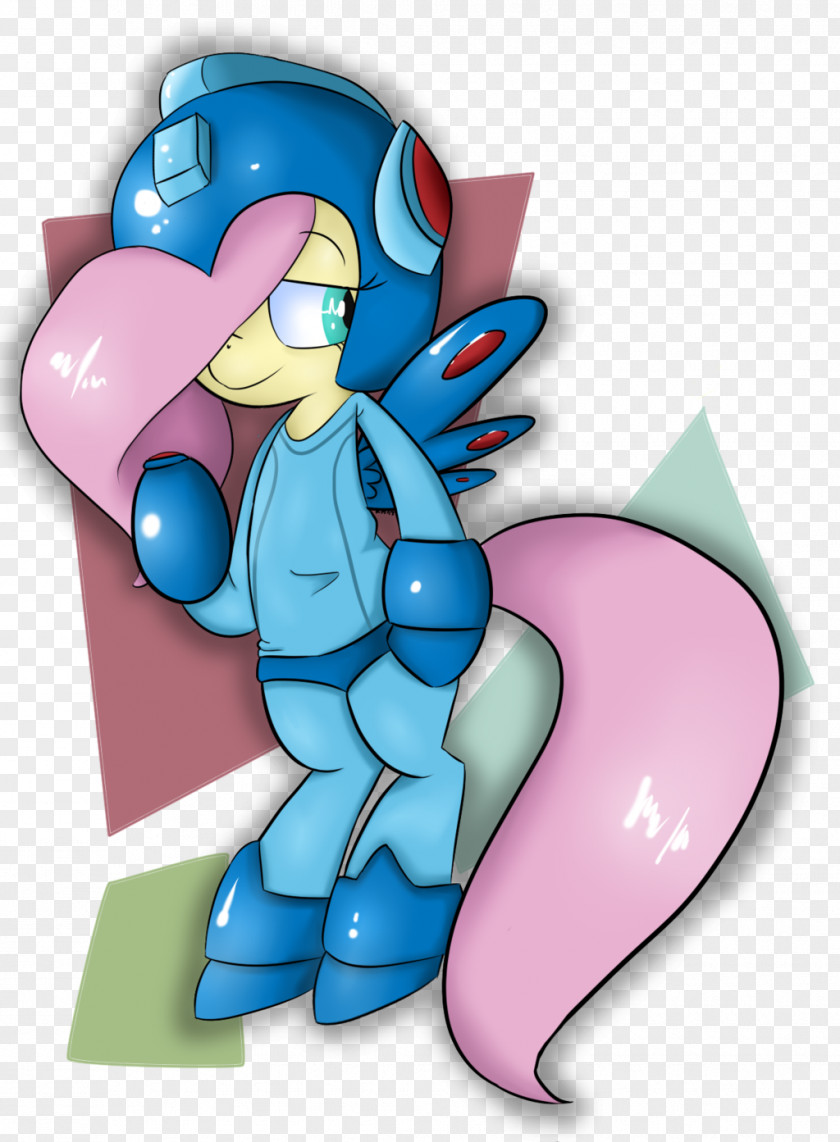 Mega Man 9 Fluttershy Horse PNG