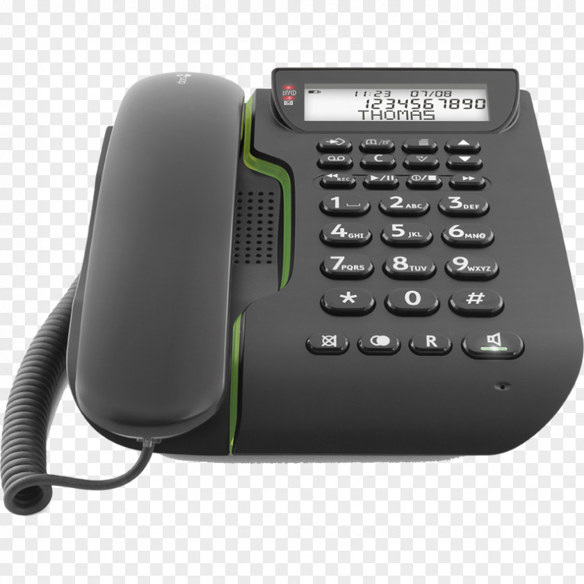 Telephone Fixe Answering Machines Home & Business Phones DORO Doro Comfort 3000 PNG