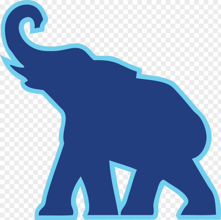 Business Indian Elephant African MemoryBlue PNG