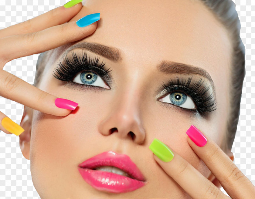 Manicure Shop Eyelash Extensions Beauty Parlour Cosmetics Curlers PNG