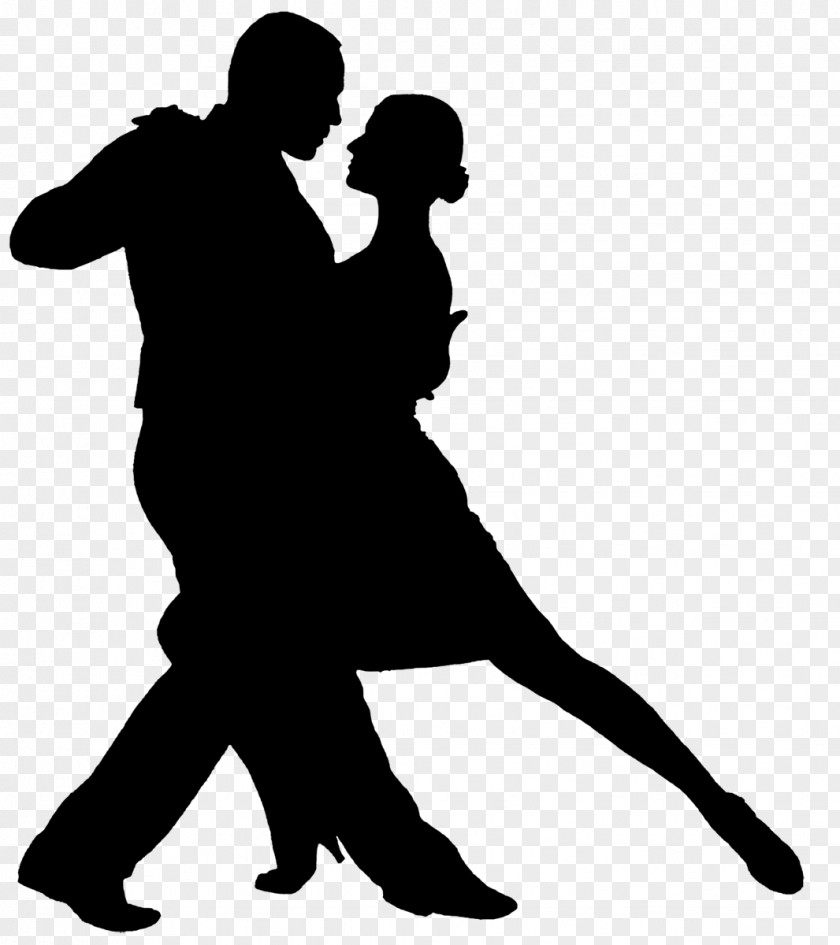 Dancing Argentine Tango Dance Silhouette PNG