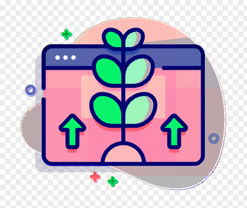 Growth Icon Marketing PNG