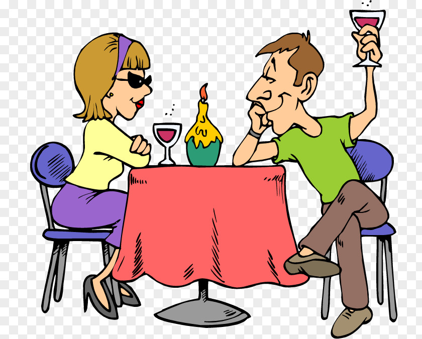 Outside Dining Cliparts Dating First Date Lunch Clip Art PNG