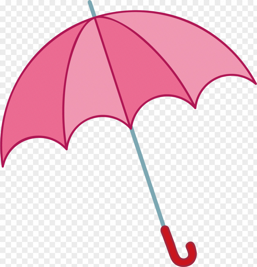 Umbrella Vector Element Pink PNG