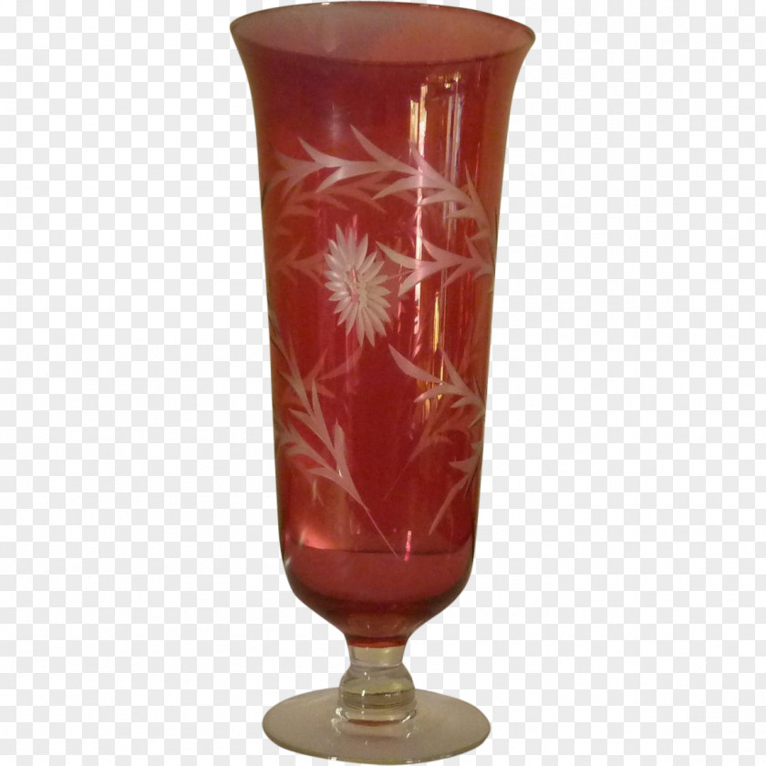 Vase Champagne Glass Pedestal Metal PNG