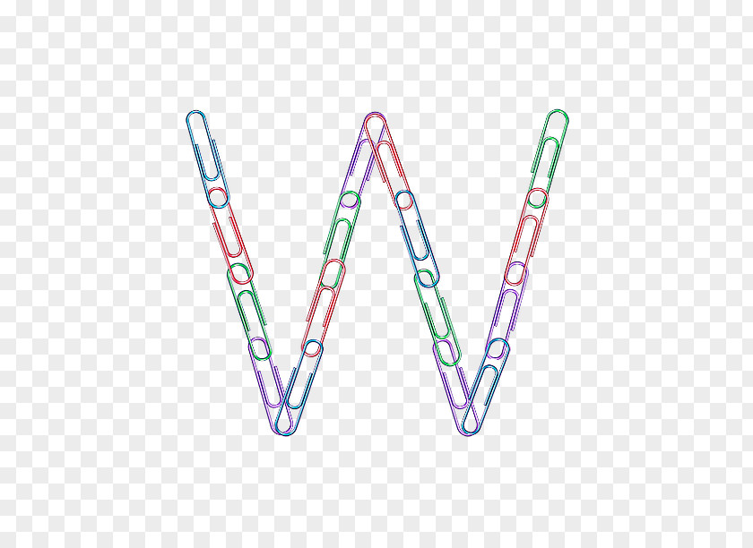 W Line Angle Font PNG