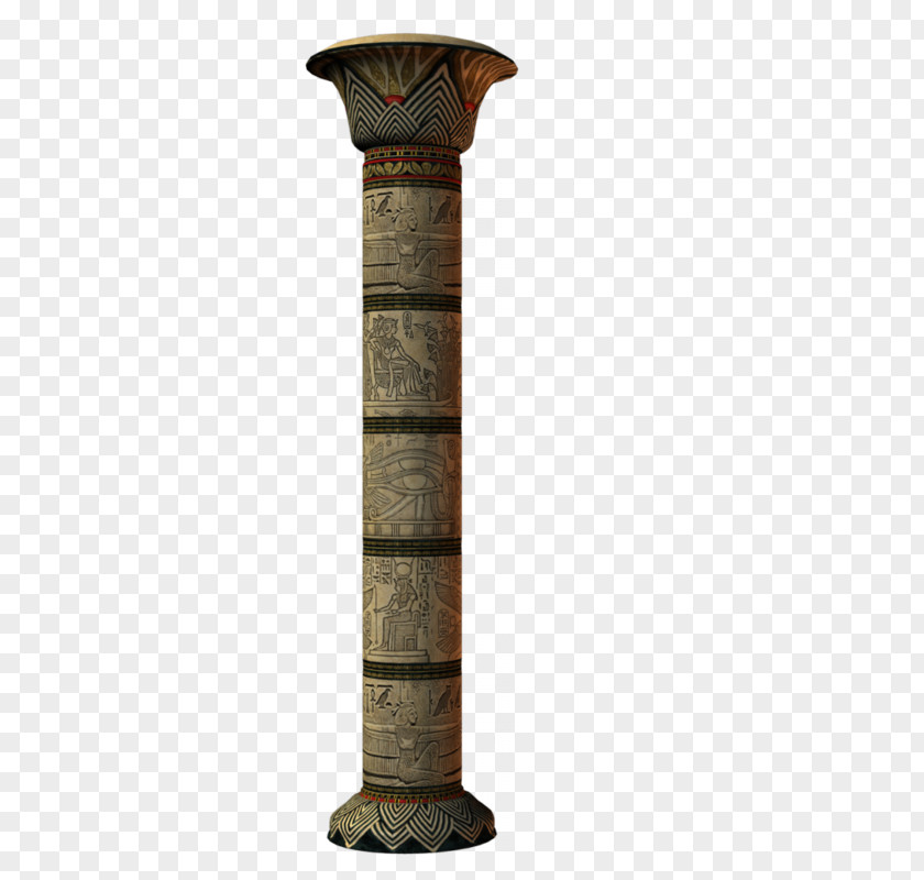 Ancient Egyptian Stone Hall Egypt Column Clip Art PNG